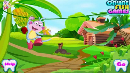 《〒》♣ Dora Hygiene Dentist Game - Dora The Explorer Online Games - Boots at the dentist game