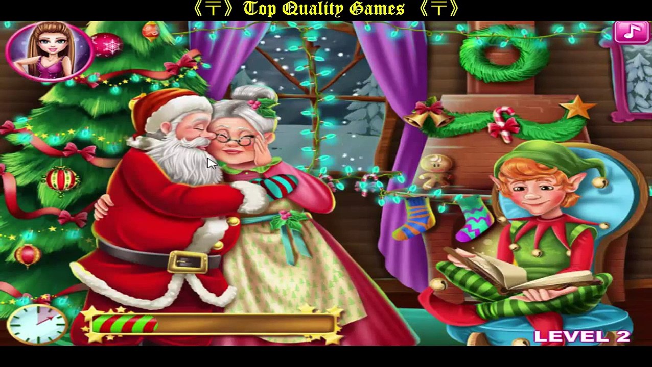 《〒》248 ♣ Santa and Mrs. Claus Kissing Game - Santa`s Xmas Tricks game - Santa`s Xmas kissing game