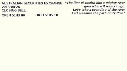 2015-08-26 AUSTRALIAN SECURITIES EXCHANGE