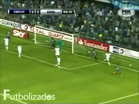 Emelec 1 - Goias 0 (BRA) - (Resumen del partido Copa Sudamericana 2014)