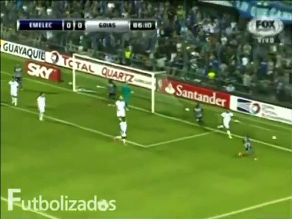 Emelec 1 - Goias 0 (BRA) - (Resumen del partido Copa Sudamericana 2014)