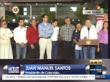 Santos pide a Venezuela acceso para recuperar pertenencias de deportados