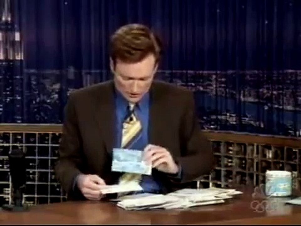 Conan O'Brien 'Hates Sweden! (It sucks) 6/8/04