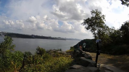 [Polaroid Cube] Action cam River view NY