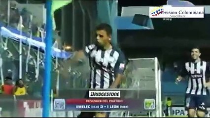 Emelec 2 vs Leon 1 - Copa Libertadores - Resumen - 11_Marzo_2014