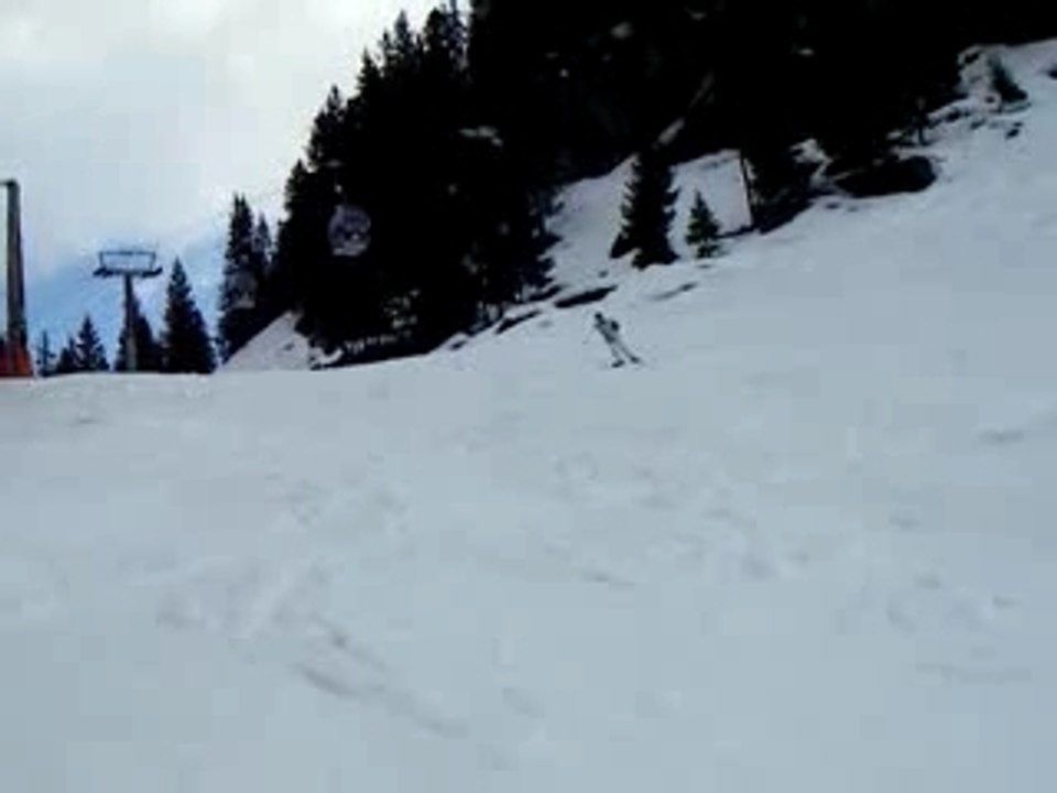 Céline en ski