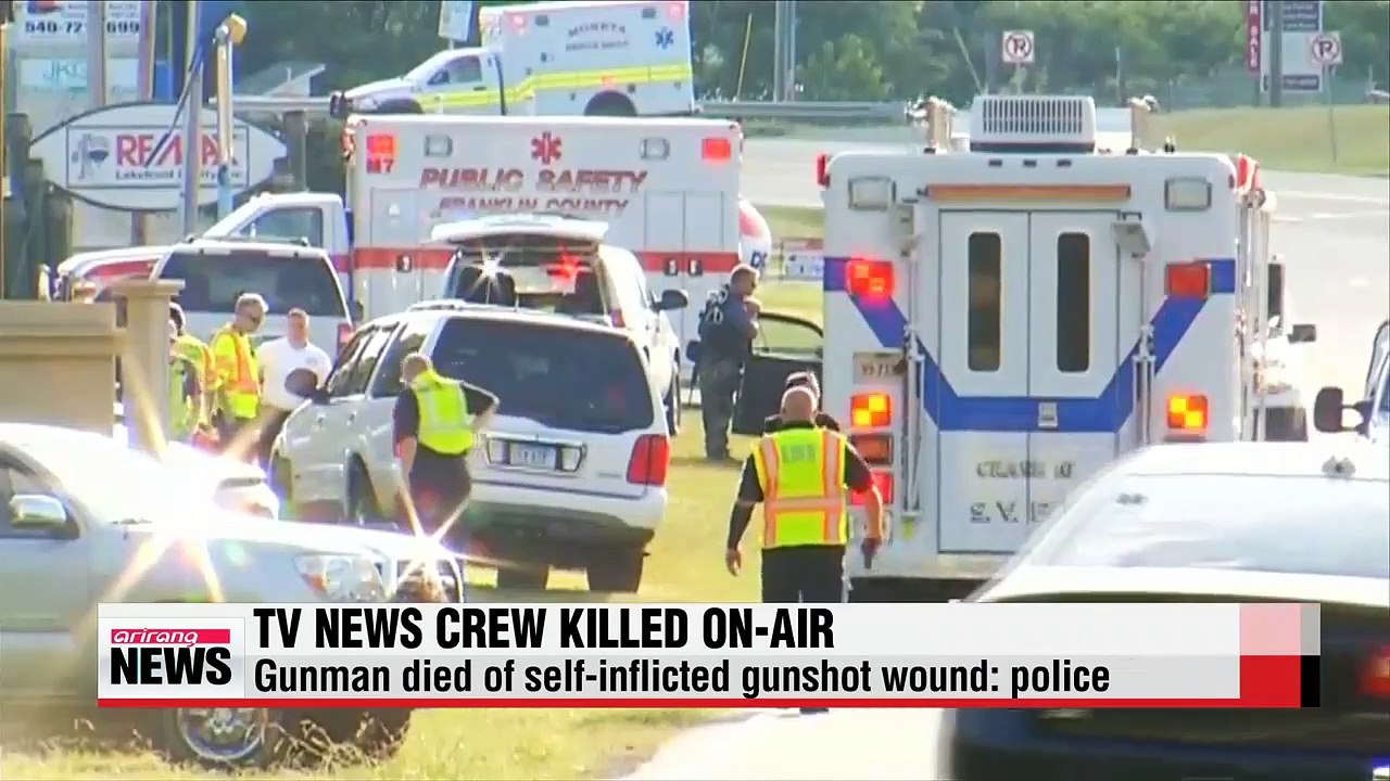 Gunman dead after killing two journalists on live TV in U.S.
