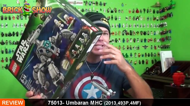 LEGO Star Wars Umbaran MHC mobile heavy canon Review LEGO 75013