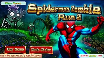 Spiderman Zombie Run Game   Best Kid Games | spiderman games