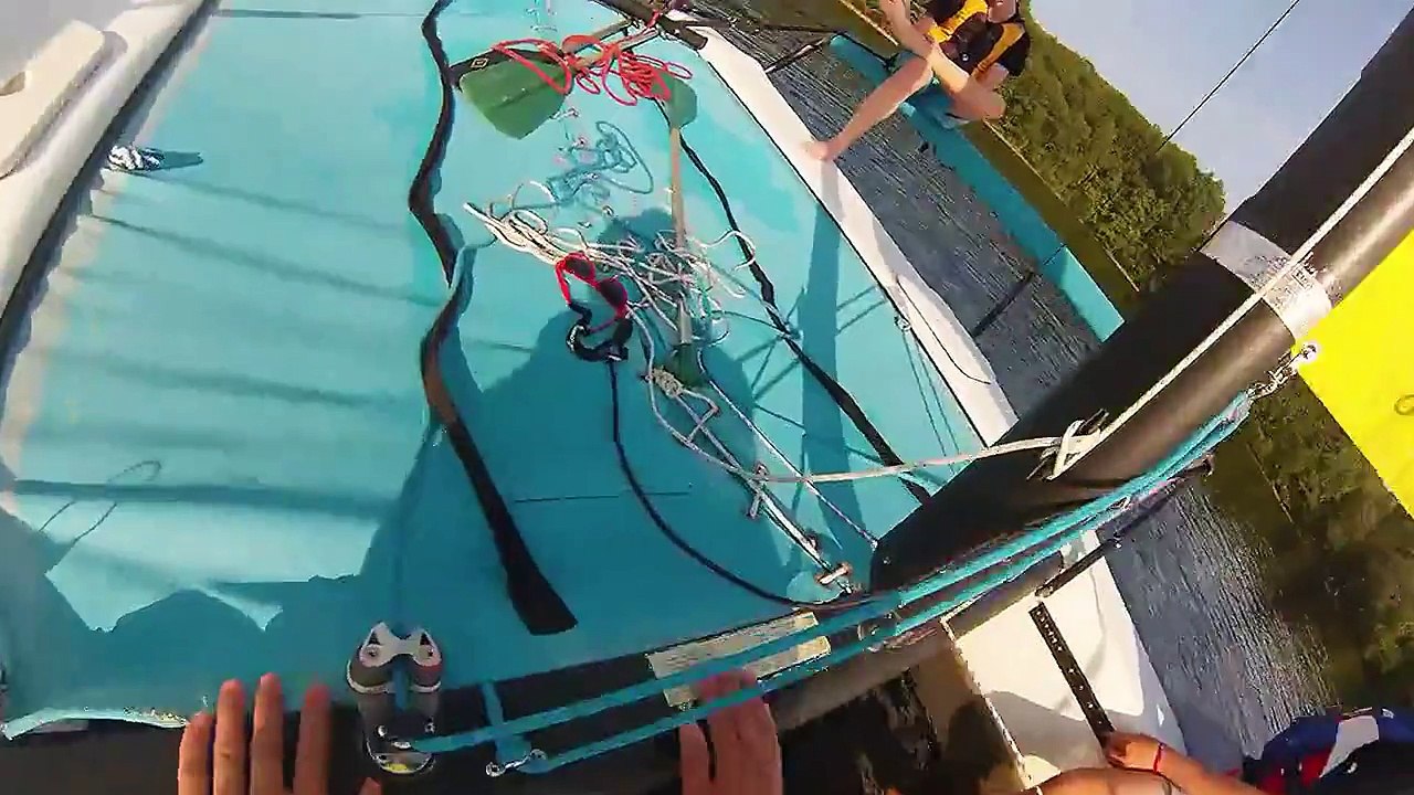 Having Some Fun on a Hobie Cat!