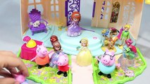 Disney Junior Sofia Frozen Elsa Doll Princess Toys Peppa pig