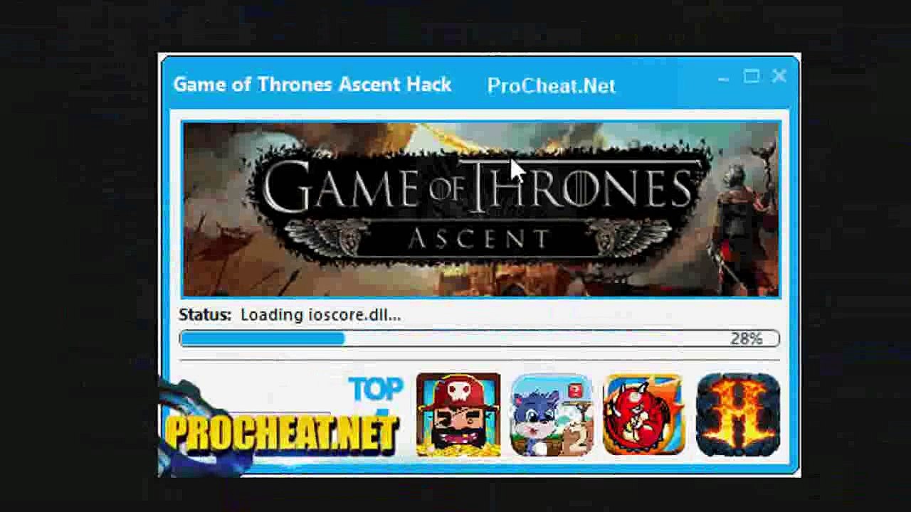 Game of Thrones Ascent Hack Cheat Tool Android iOS