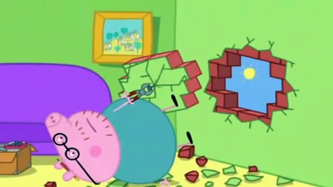 Peppa Pig Español Latino Capitulos Completos Temporada 1 x 47 La Foto en La Pared