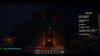 Hypixel Housing Update - My House On The Hypixel Network (Shaders) (Massive Castle) (Cinema) (