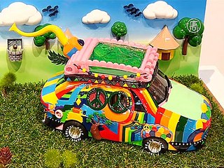 Дети со всего мира нарисовали автомобили будущего