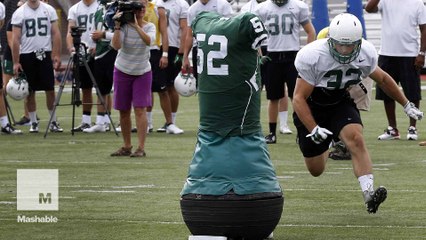 Meet the Mobile Virtual Player, a robotic practice dummy created to make football safer