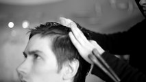 how-to texturing technique \ men haircut: mohawk and undercut \мужская стрижка: ирокез и андеркат