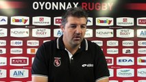 Point presse avant Oyonnax / Bordeaux-Bègles - 2ème journée Top 14