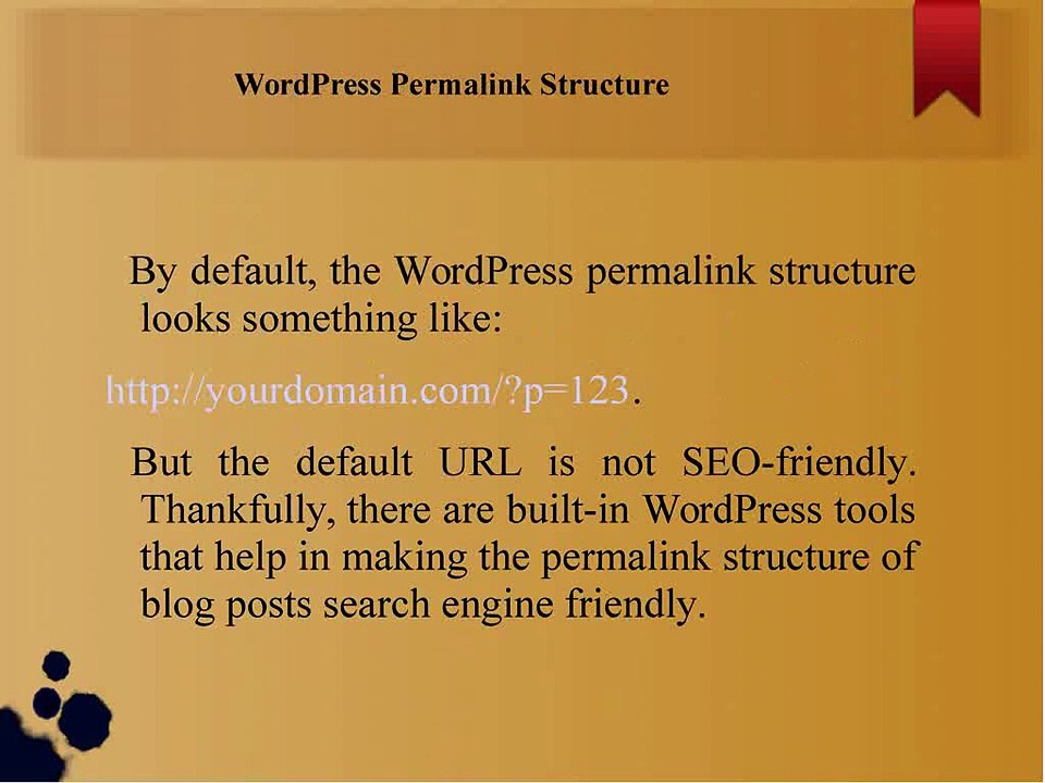 Creating SEO-friendly Permalinks For WordPress Blog