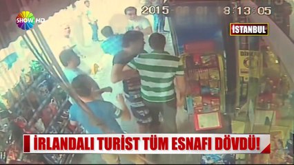 Irish tourist VS Turkish sellers : 3 insane Knock out