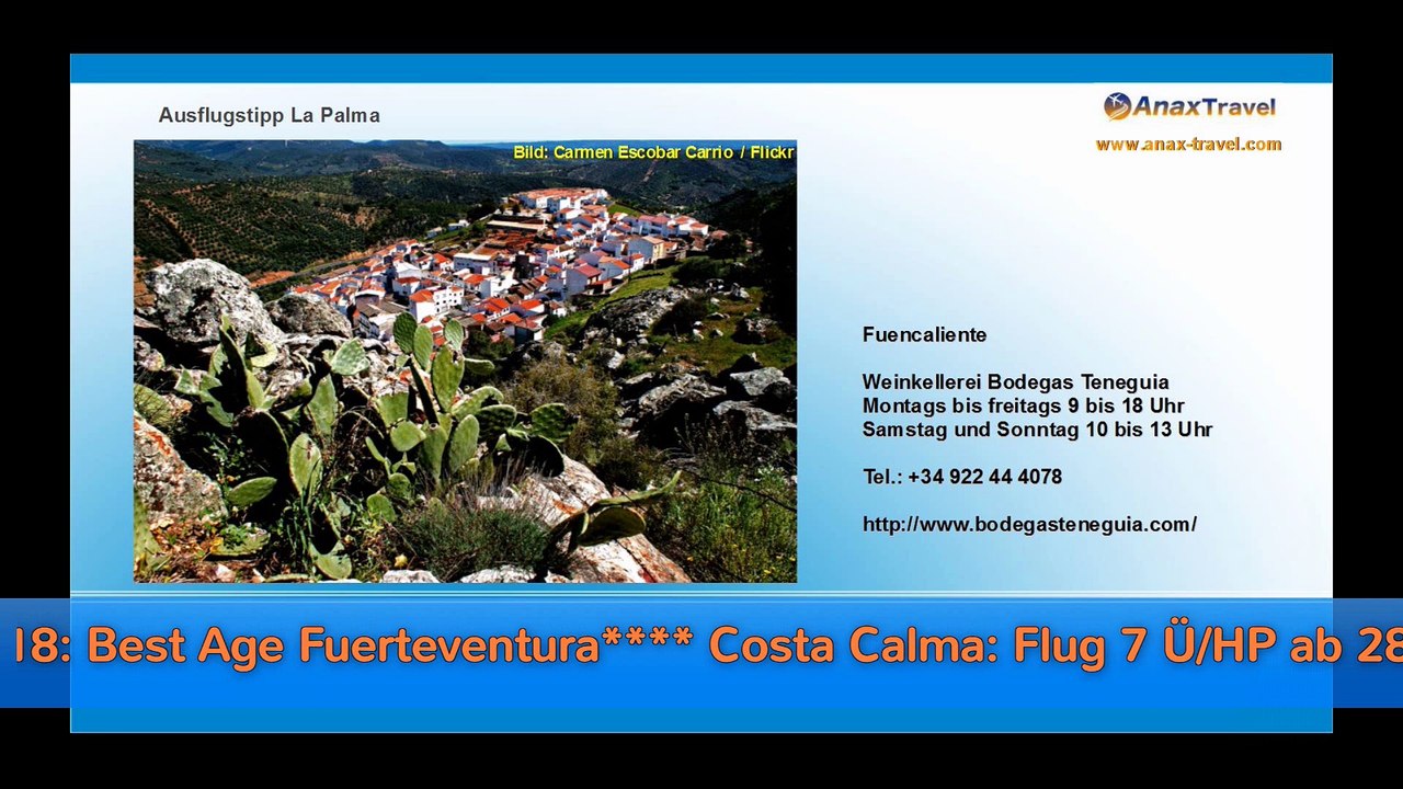 Reisetipps La Palma +++ Kitzsteinhorn +++ Malta