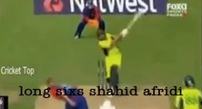 Shahid Afridi Sixes, Long Sixes In Cricket History HD video
