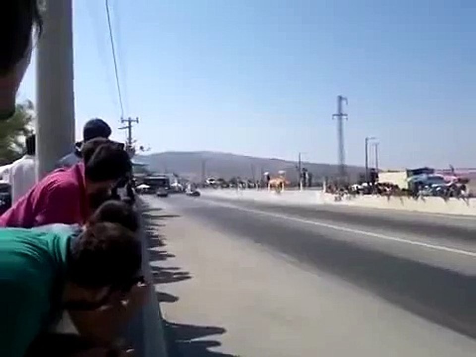 Akhisar Drag Yarışı Turbo dogan Slx talihsiz kaza