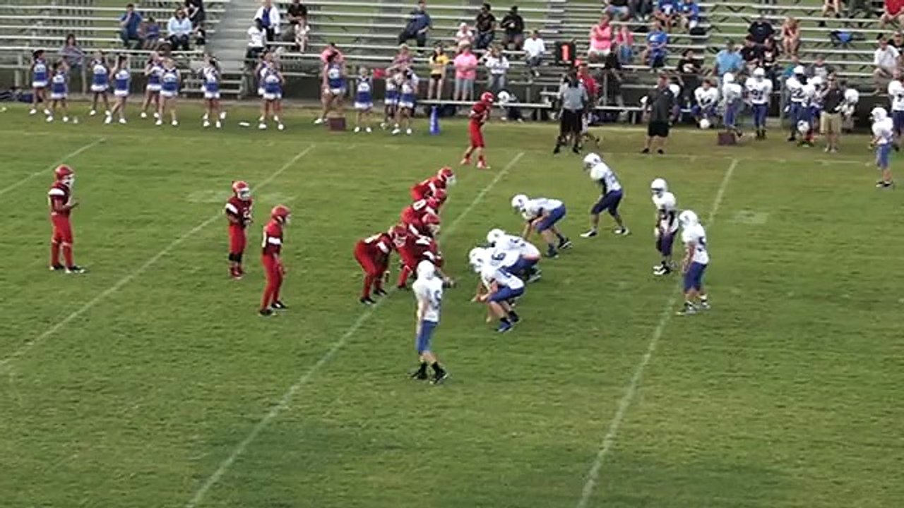 Le show du quarterback pour une passe qui donne un touchdown