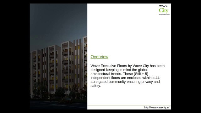 Wave Executive Floors : Residential Properties in Ghaziabad