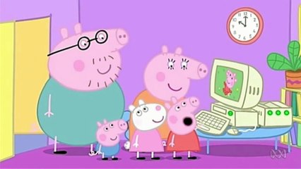 Peppa Pig English Episodes NEW 2015 - The Olden Days S4E51
