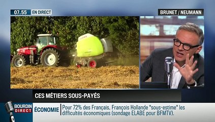 Brunet & Neumann : Revalorisation des métiers sous-payés: "C'est une addition de plusieurs milliards pour les contribuables français" - 27/08