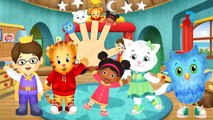 Daniel Tigers Neighborhood Finger Family Songs | 2D Cartoon Animation Nursery Rhymes For C