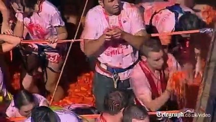 Tomato Fight Festival Spain Main Must Watch Video
