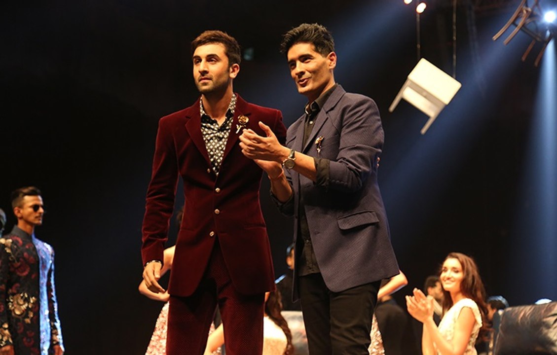 Lakme Fashion Week 2015 - Ranbir Kapoor unveils Manish Malhotra debut menswear