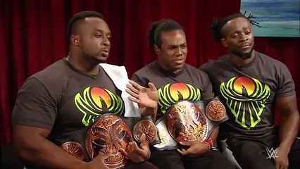 The New Day celebrate their place in WWE_rsquo;s tag team division Aug. 26, 2015 WWE On Fantastic Videos