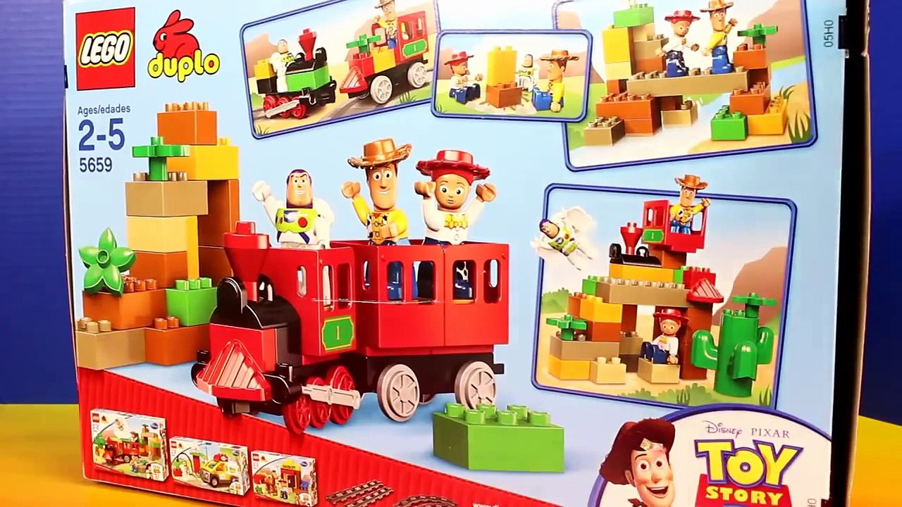Disney Lego Duplo Toy Story 3 Train & Sheriff Station Woody Bullseye Buzz Lightyear McQueen