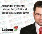 UK Labour Party Political Broadcast - Mar 1970