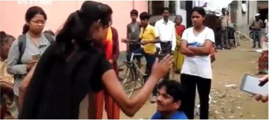 Kızıl Tugay kadınları, tacizciyi işte böyle cezalandırdı