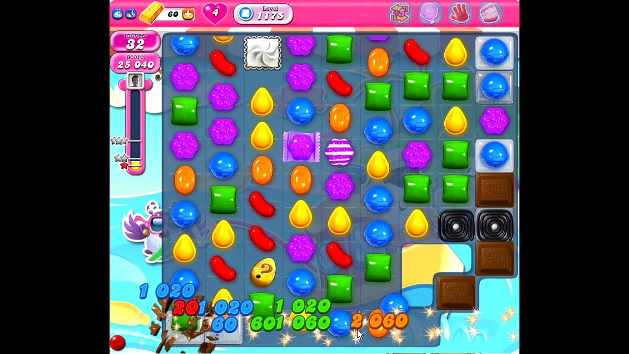 Candy Crush Saga level 1175