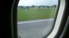 Taking off from Bangkok