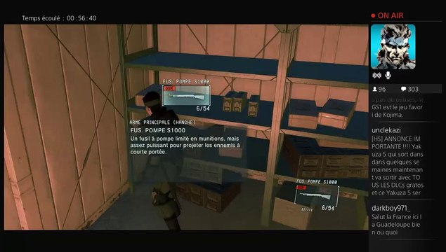 [Twitch] Metal Gear Solid V : The Phantom Pain by JVL