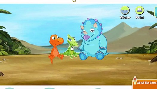Dinosaur Train Dino Tracks Cartoon Animation PBS Kids Game Play ...