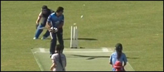 Video: Umar Akmal Got Clean Bowled By A Girl In Norway