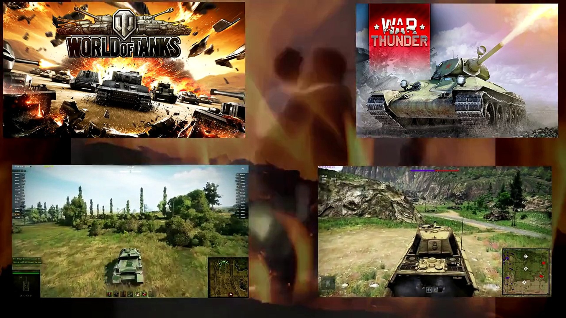 ⁣War Thunder VS  World Of Tanks (Знакомство с игрой Часть 1) » Смотреть онлайн новинки фильмов и виде