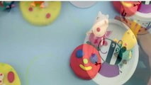 Peppa Pig Doug Set, Play Doh Sweet Creations with Peppa Pig Toys, Playdough Video part 2