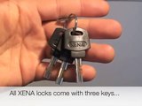 XENA Motorcycle Security TV: XX6 disc-lock alarm Battery Install