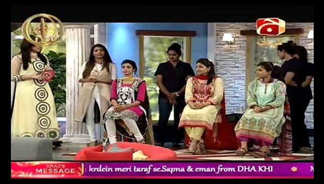 Subh Ki Kahani With Madeha Naqvi on Geo Kahani Part 3 - 27th August 2015