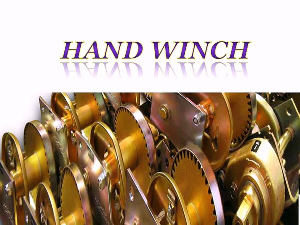 Hand Winch