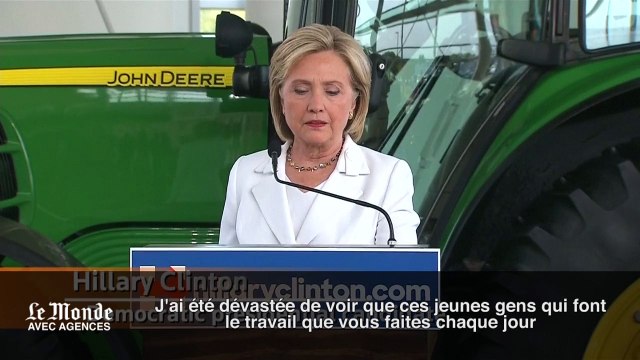 Hillary Clinton : Nous pourrions empêcher ces carnages