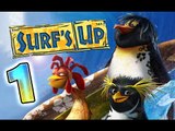 Surf's Up Walkthrough Part 1 ♒ (PS3, X360, Wii, PS2, PSP, PC) ♒ ∿∿∿∿